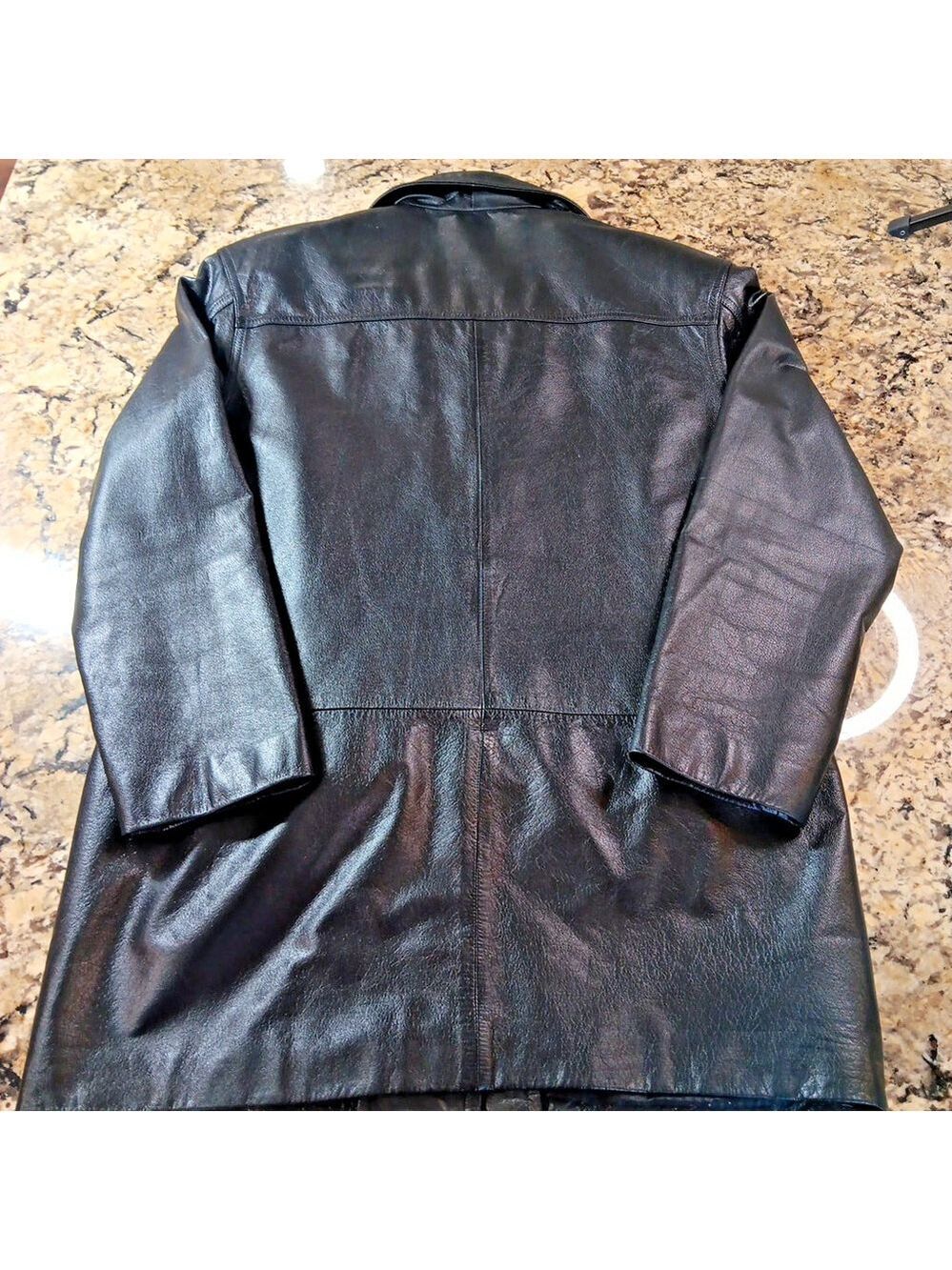 Small 4-6 Danier Leather Y2K Womens Black Leather Jacket Thinsulate 2001 Design - Picture 3 of 13